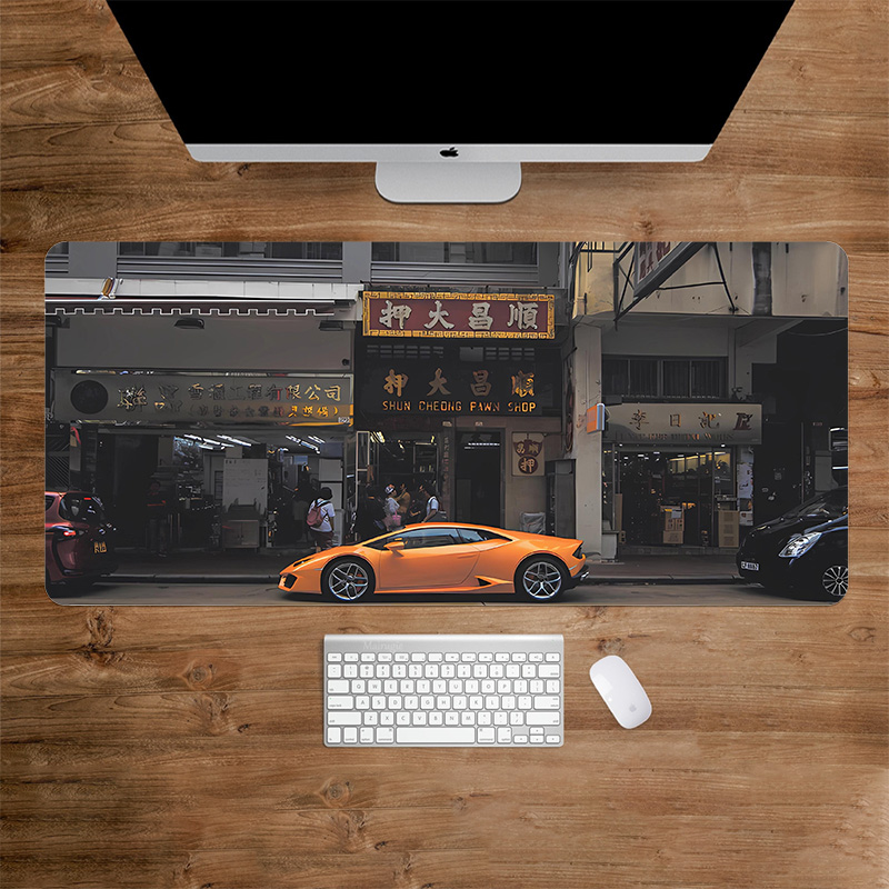 Desk Setup Anime - Alfombrilla de Ratón para Coche, Accesorios