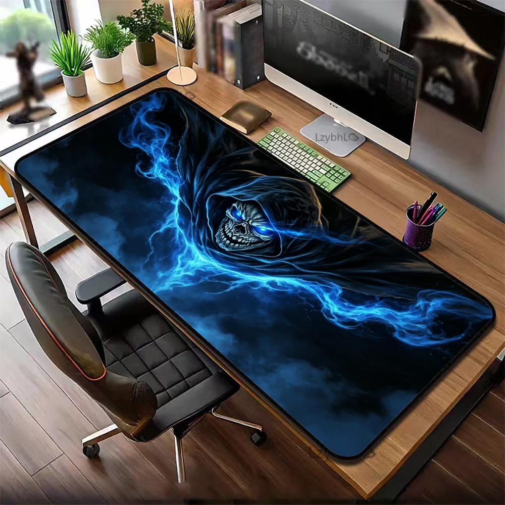Desk Setup Dark - Alfombrilla de ratón extendida para juegos