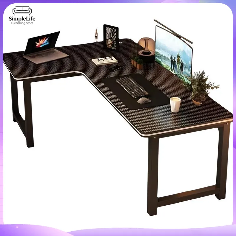 Desk Setup Study - Escritorio de Esquina para Juegos, Escritorio