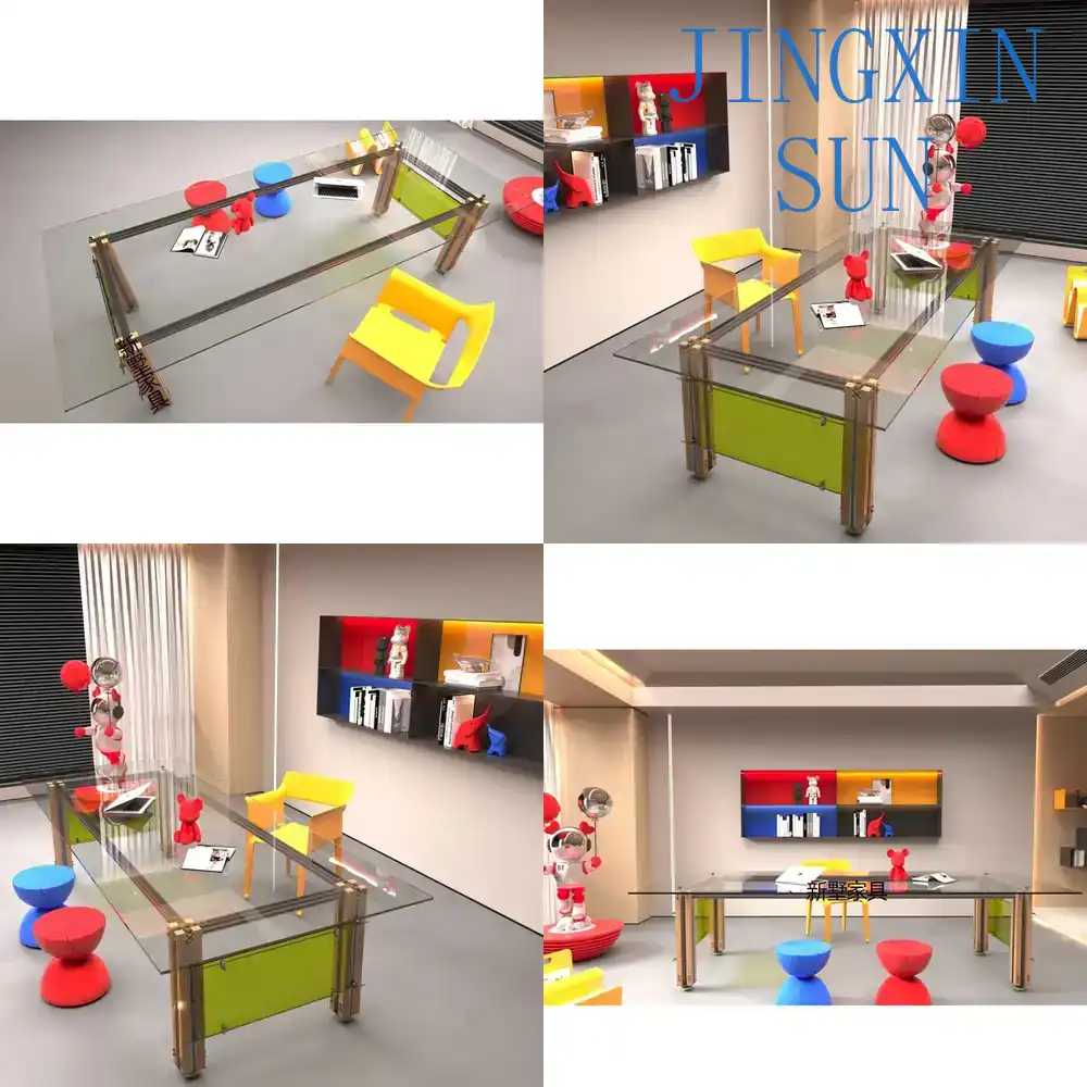 Desk Setup Workspace - Sistema de Oficina Minimalista con Marco