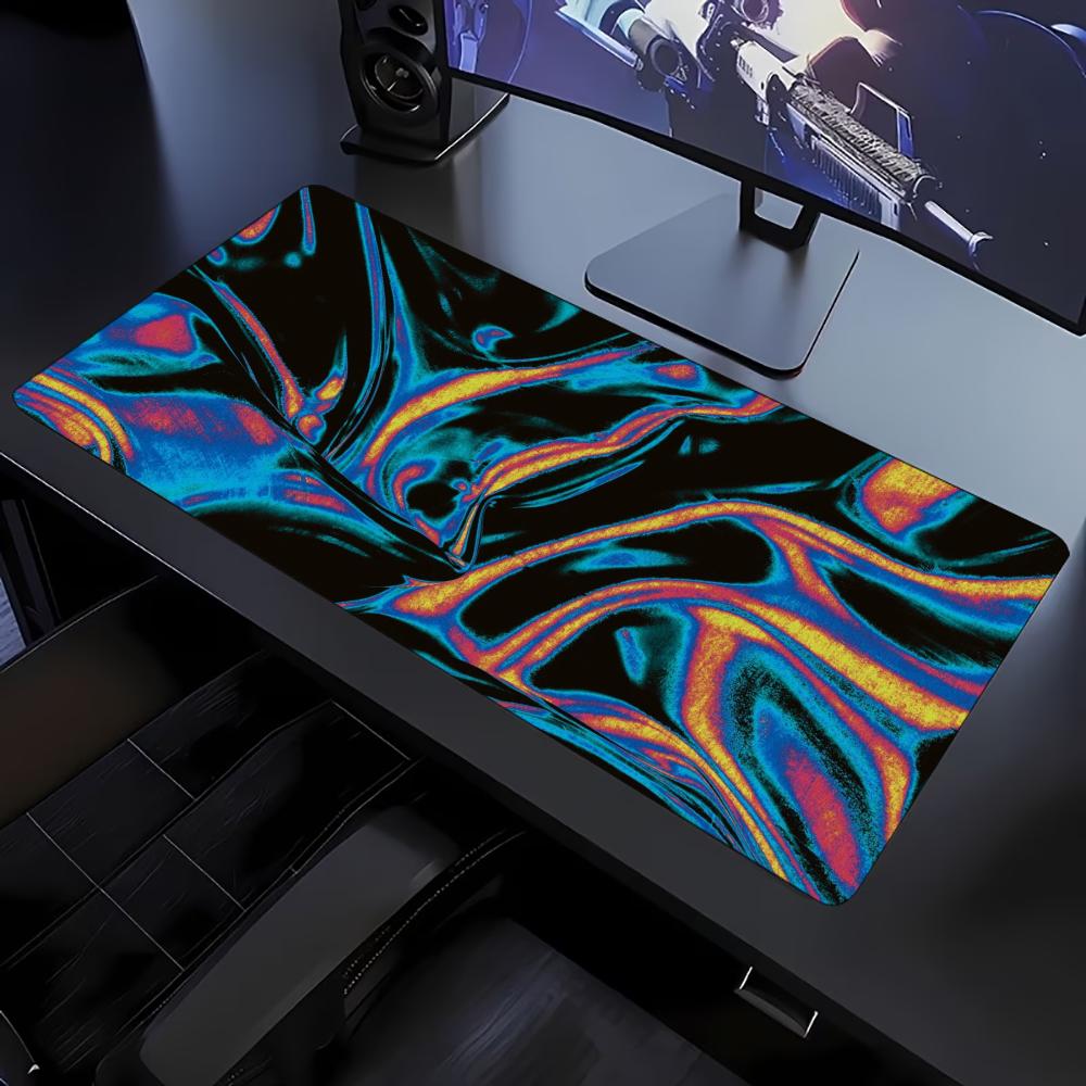 Desk Setup Workspace - Alfombrilla de Ratón Grande con Patrón
