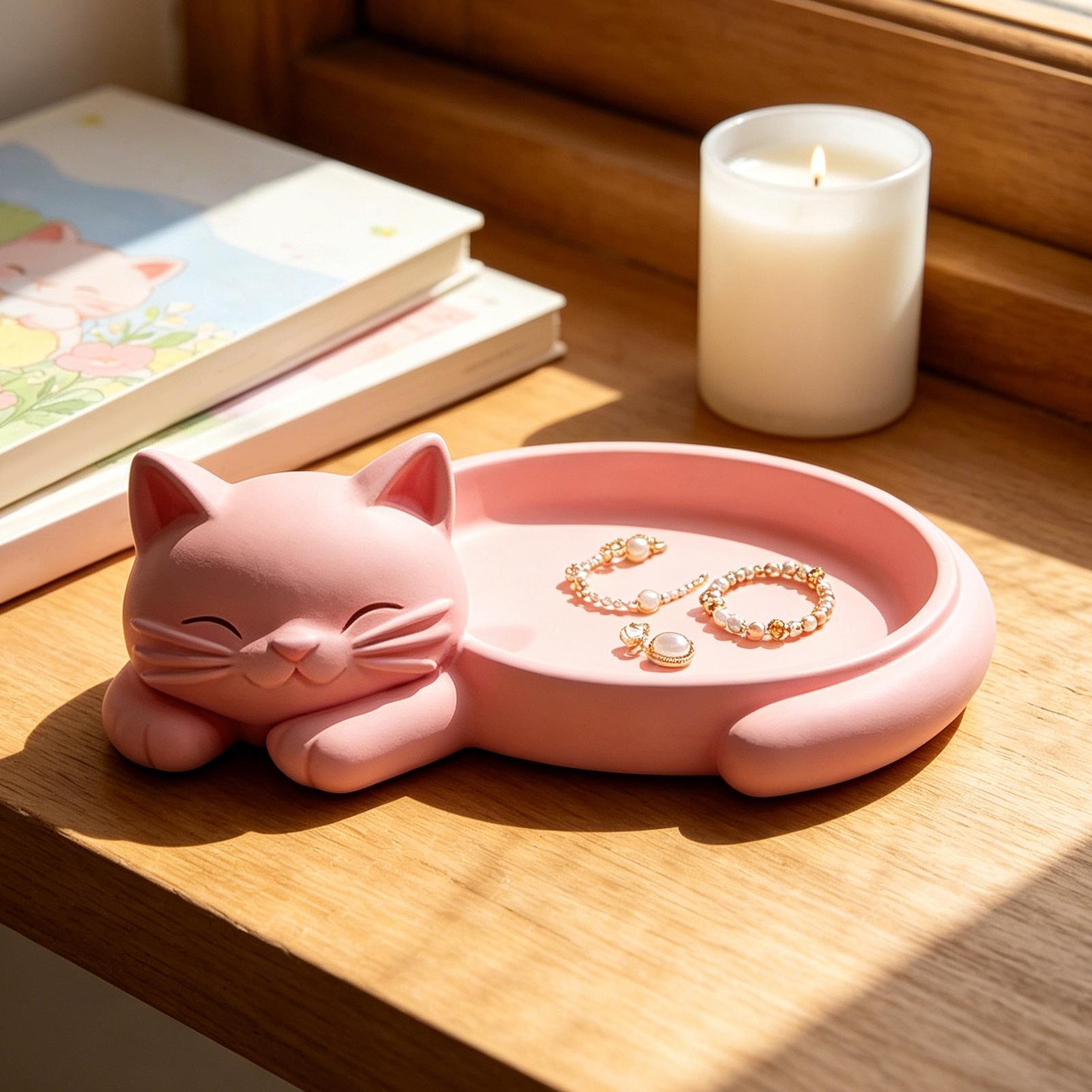 Desk Setup Design - Bandeja Organizadora de Joyas con Forma