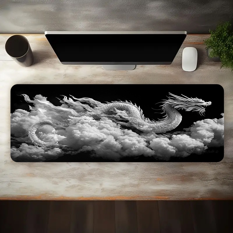 Alfombrilla de Ratón para Jueg - Desk Setup Black And White reseña y precio
