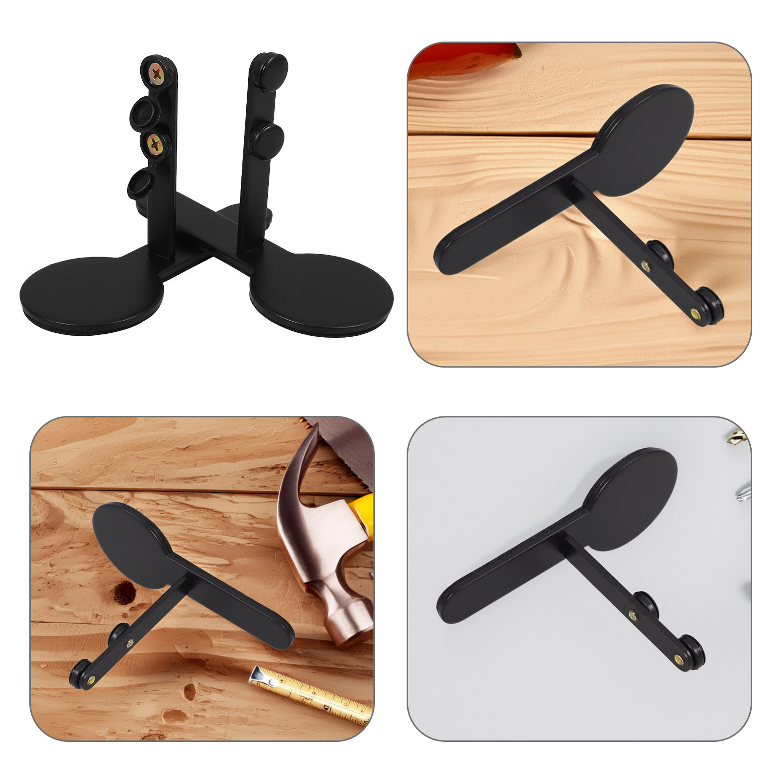 1 Par de Soportes Metálicos pa - Desk Setup Desk reseña y precio