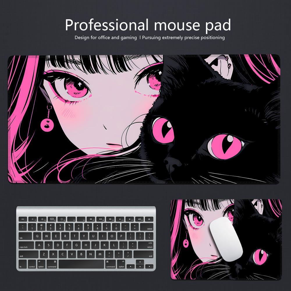 Alfombrilla de ratón para jueg - Desk Setup Anime reseña y precio