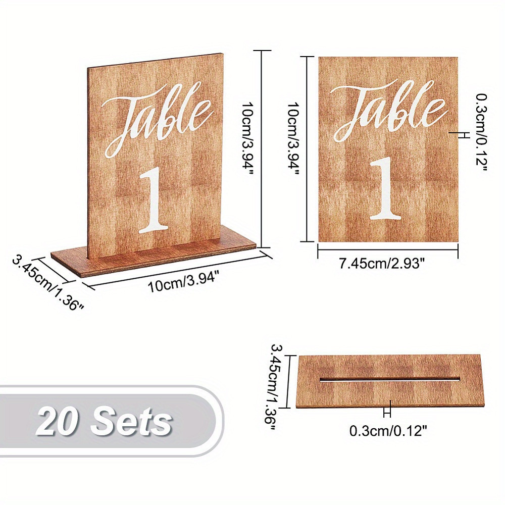 20 tarjetas elegantes con núme - Desk Setup Design reseña y precio
