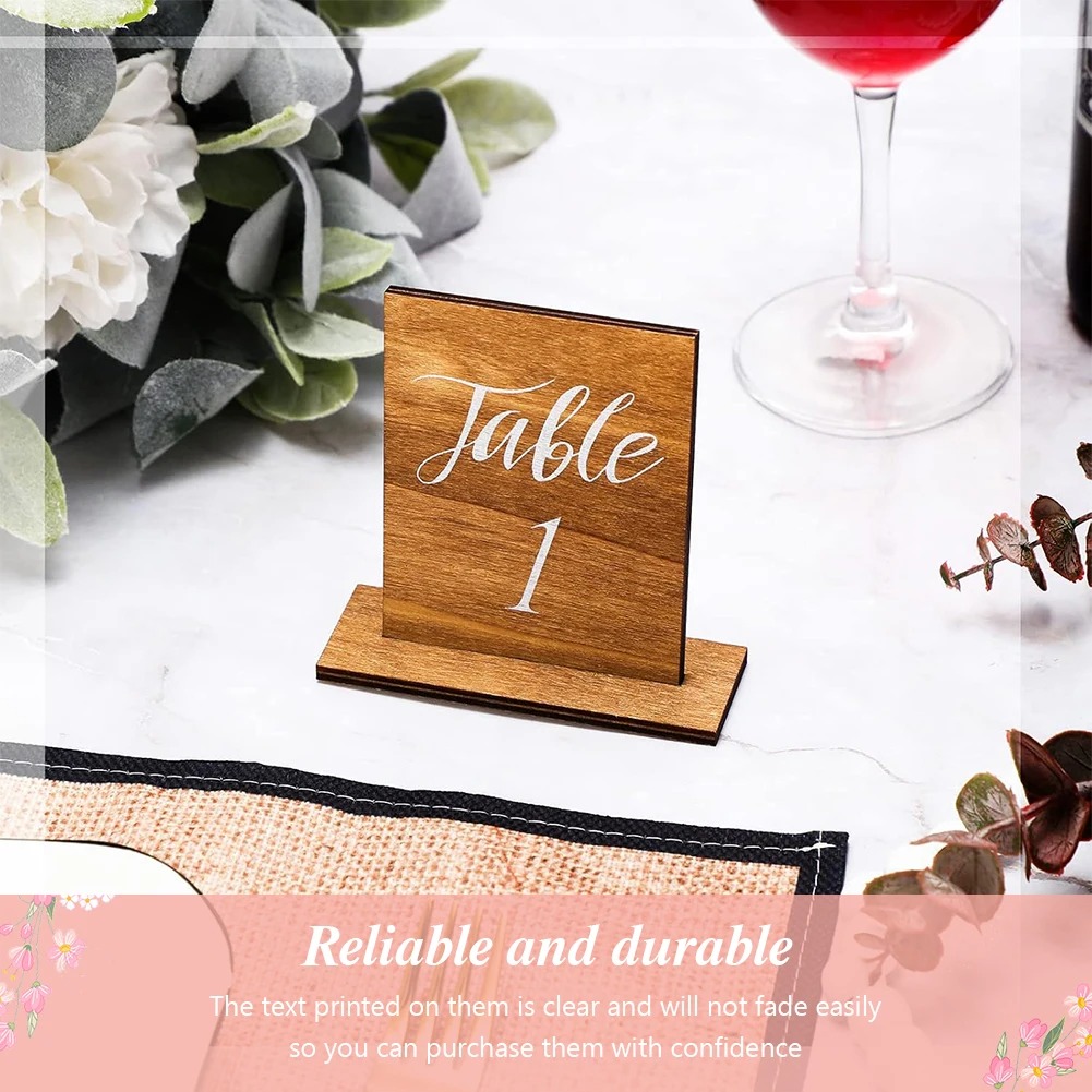 20 tarjetas elegantes con núme - Desk Setup Design reseña y precio