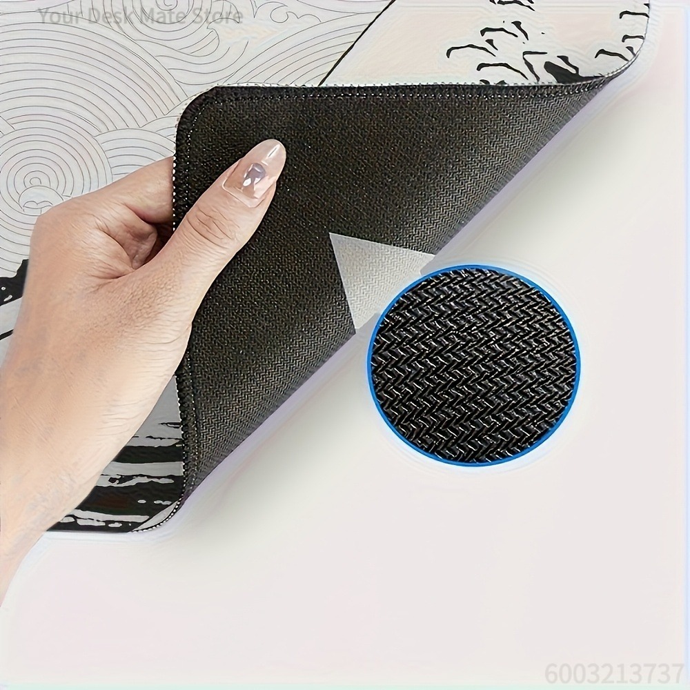 Alfombrilla de escritorio XXL  - Desk Setup Black And White reseña y precio