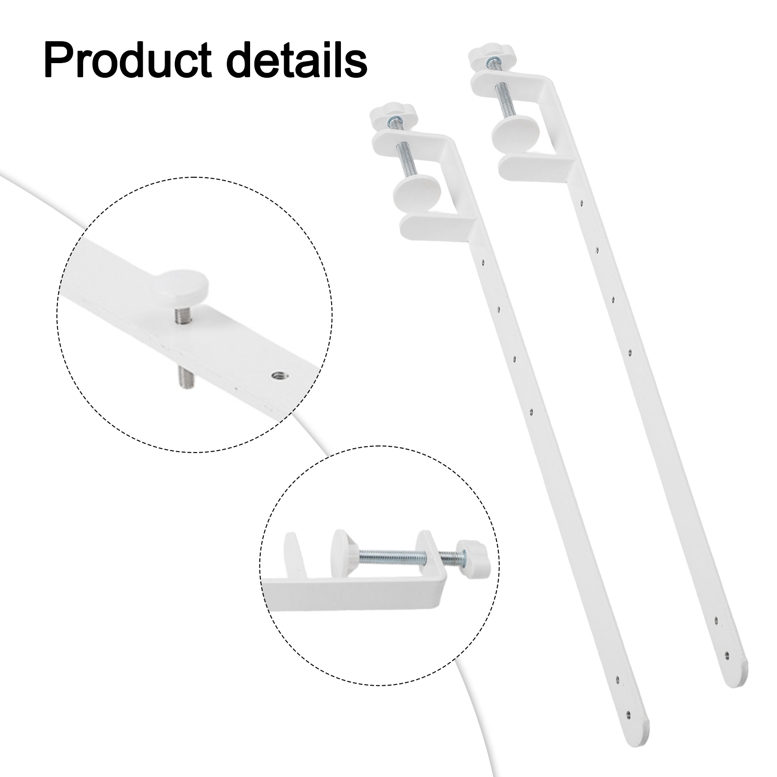 Kit de 2 Abrazaderas para Escr - Desk Setup Workspace reseña y precio