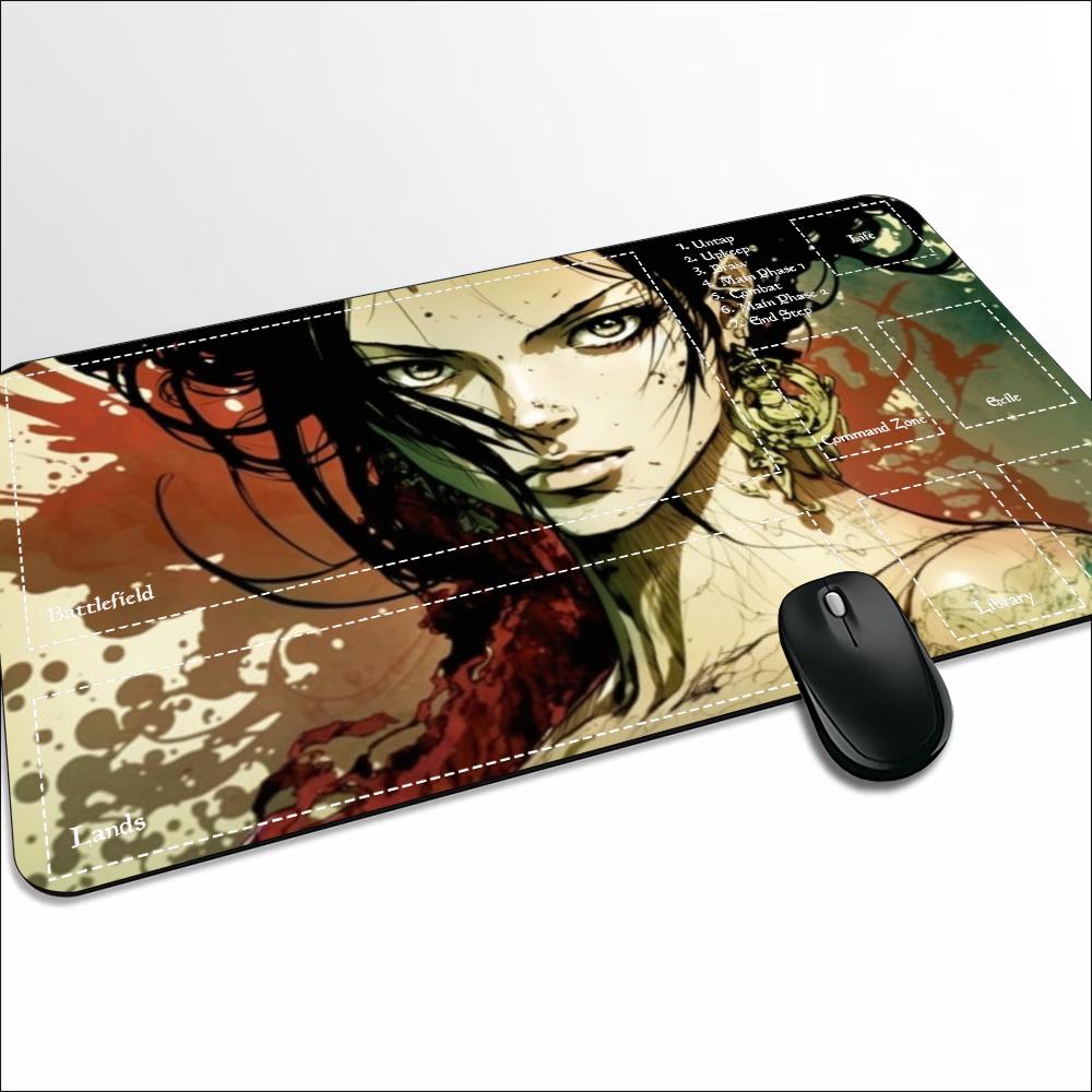 Tapete de Juego Grande Blood M - Desk Setup Anime reseña y precio