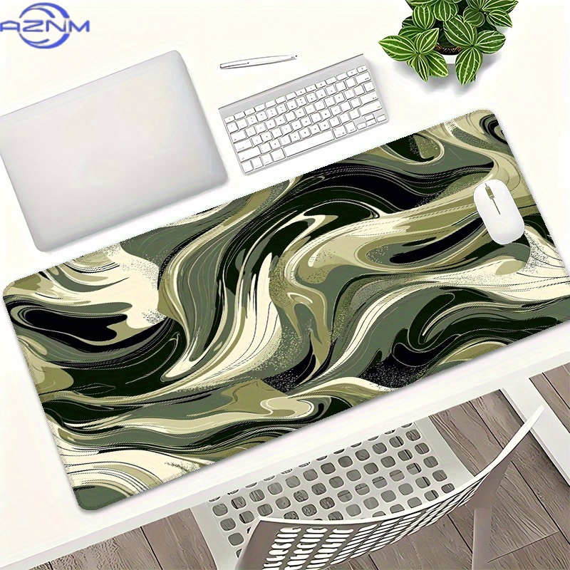 Alfombrilla de ratón extra gra - Desk Setup Black And White reseña y precio