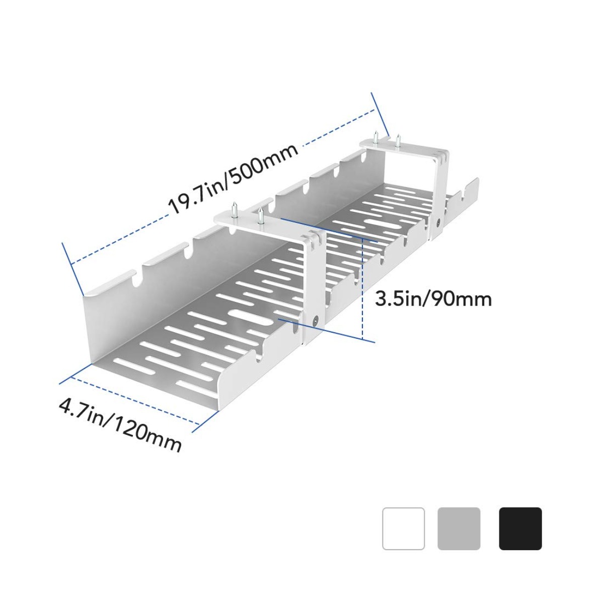 Bandeja Organizadora de Cables - Desk Setup Workspace reseña y precio