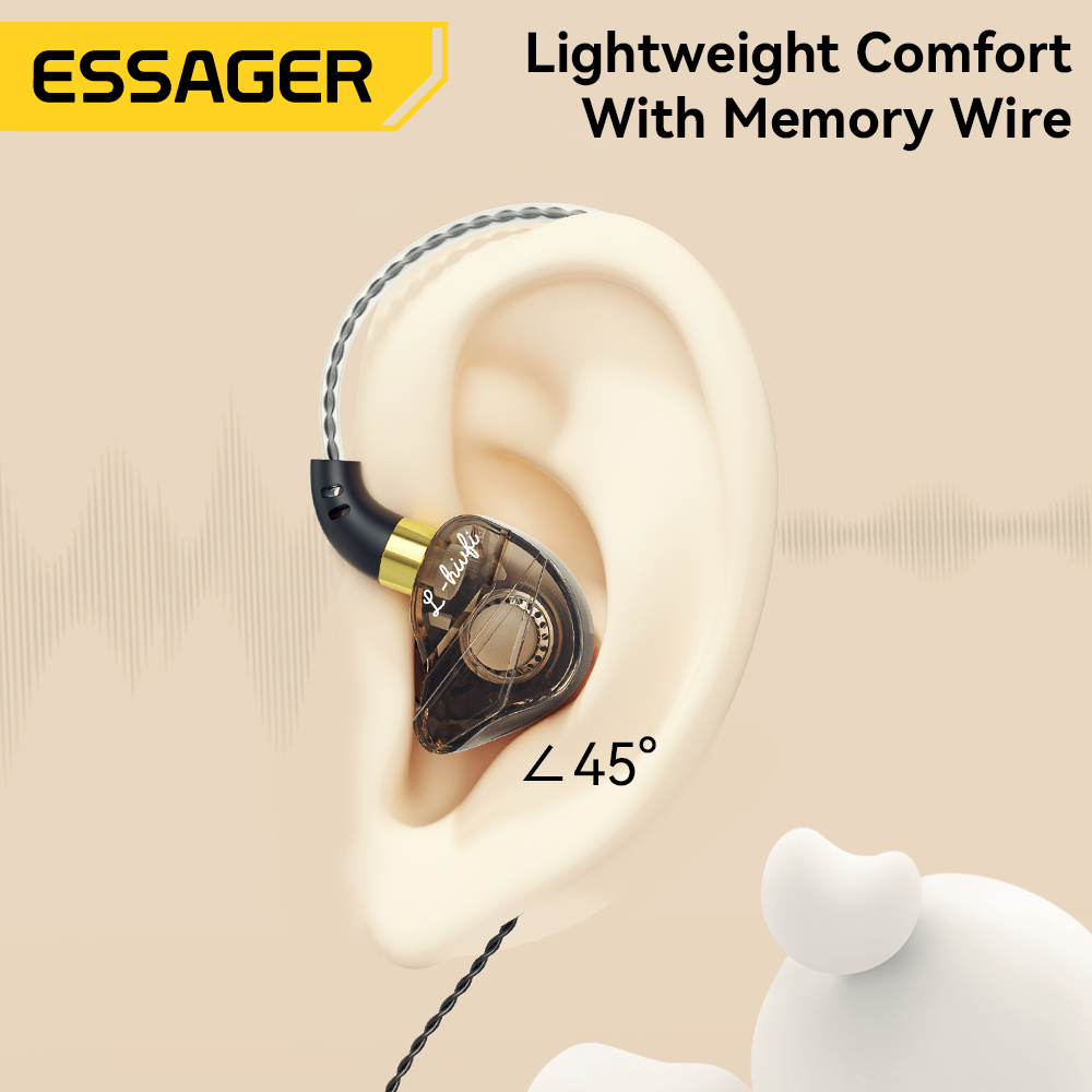 Essager-auriculares intrauditi - Desk Hifi Setup reseña y precio