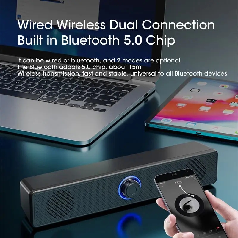 Barra De sonido ordenador PC T - Desk Hifi Setup reseña y precio