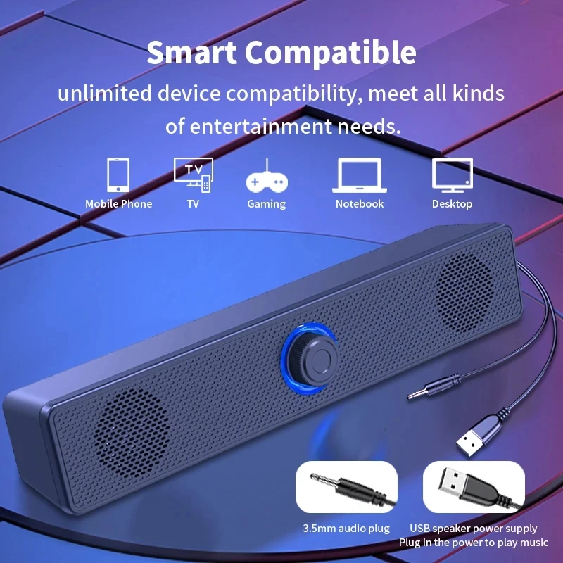 Barra De sonido ordenador PC T - Desk Hifi Setup reseña y precio