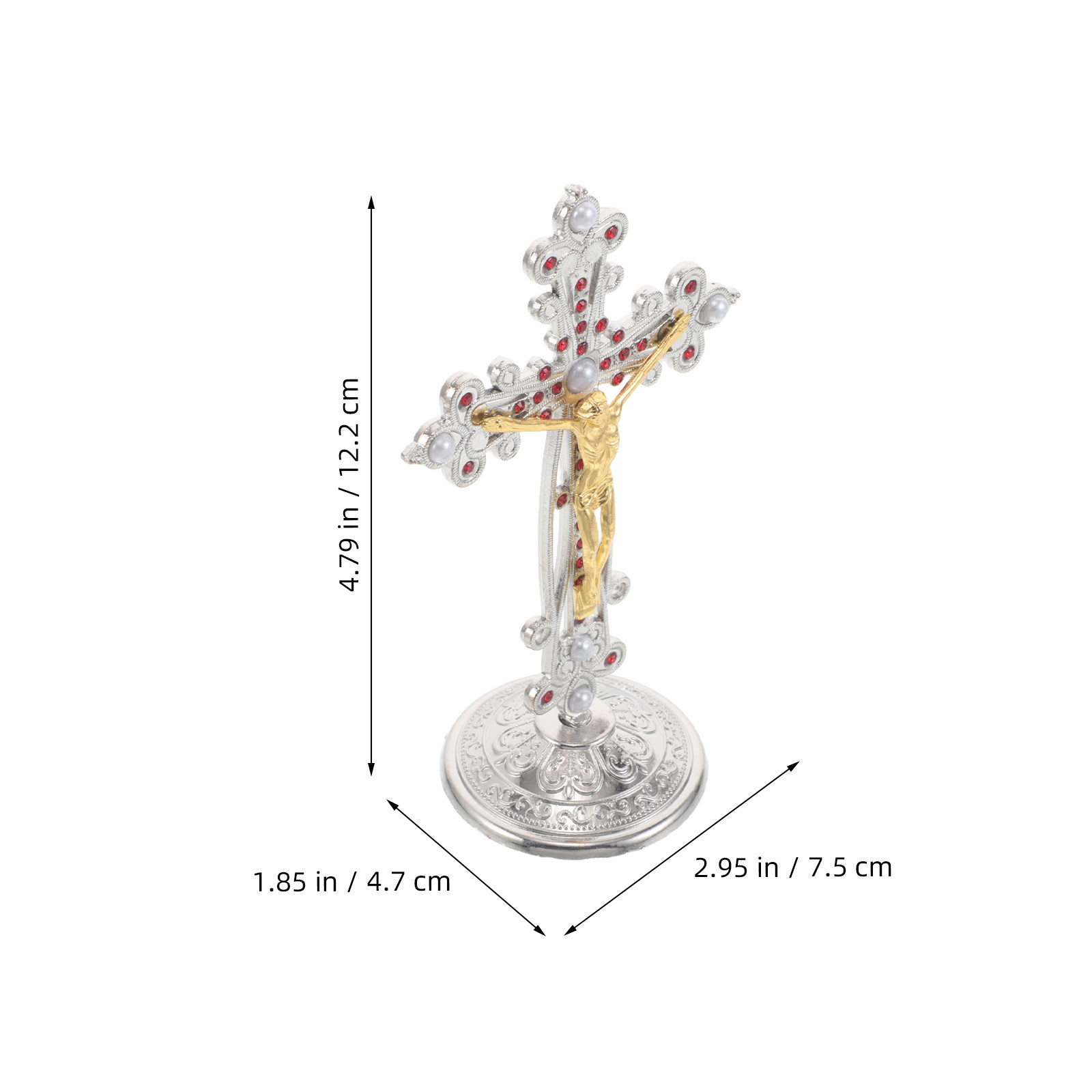 Colgante de Cruz de Metal para - Desk Setup Dorm reseña y precio