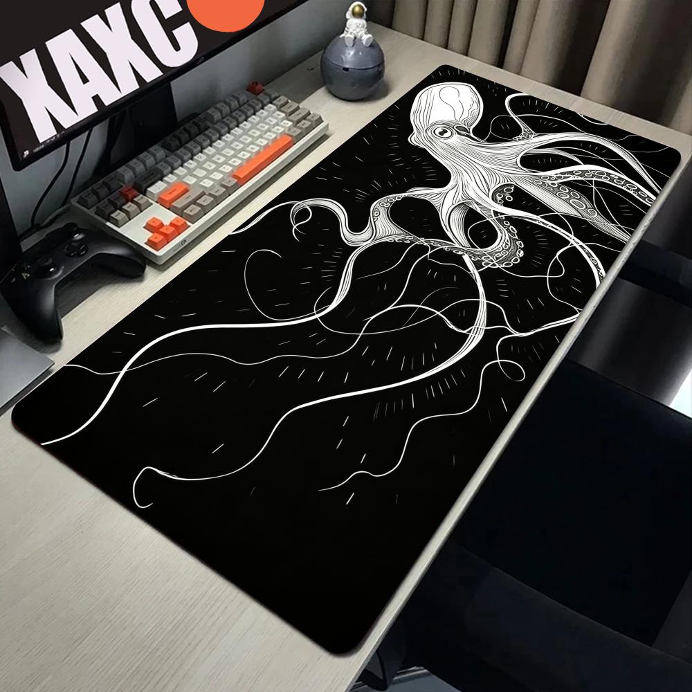 Alfombrilla de Ratón HYBXAXC c - Desk Setup Black And White reseña y precio