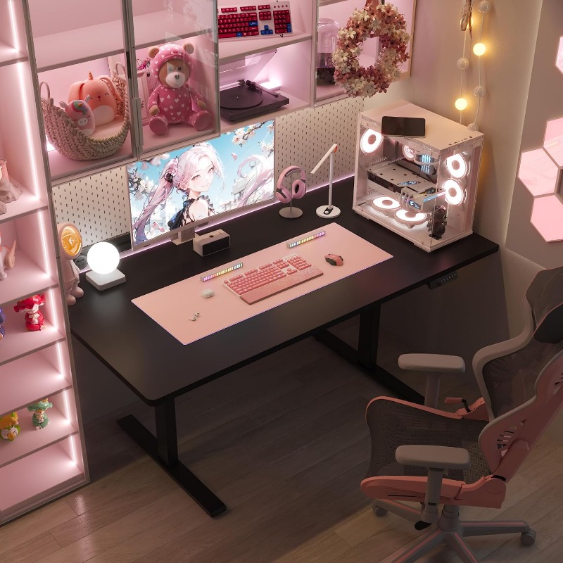 Escritorio Eléctrico de Altura - Desk Setup Workspace reseña y precio