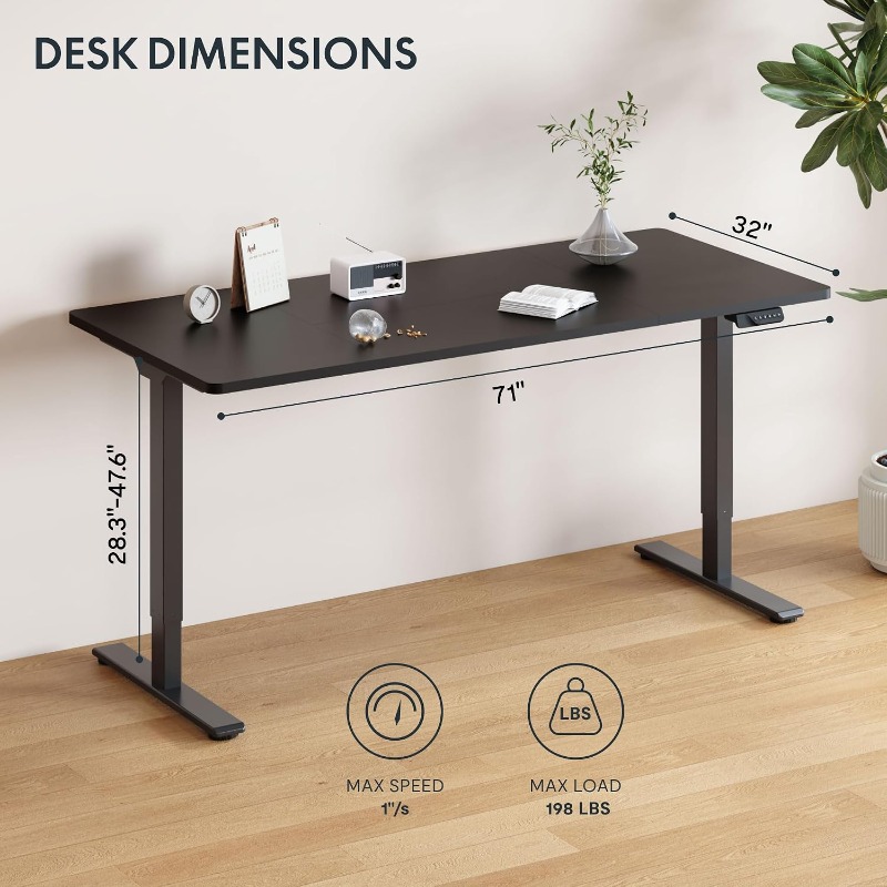 Escritorio Eléctrico de Altura - Desk Setup Workspace reseña y precio