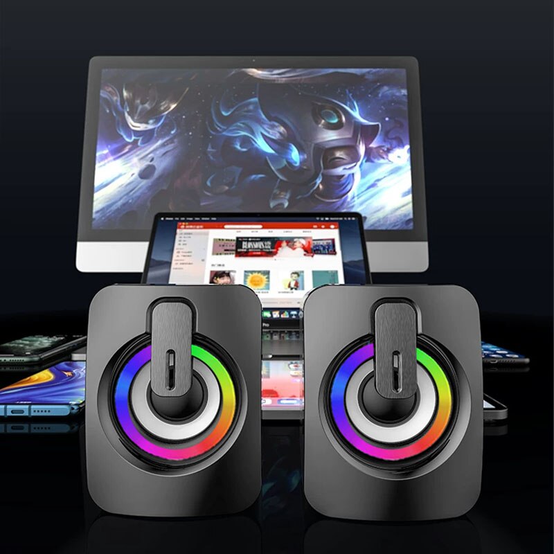 Altavoces para ordenador, micr - Desk Hifi Setup reseña y precio