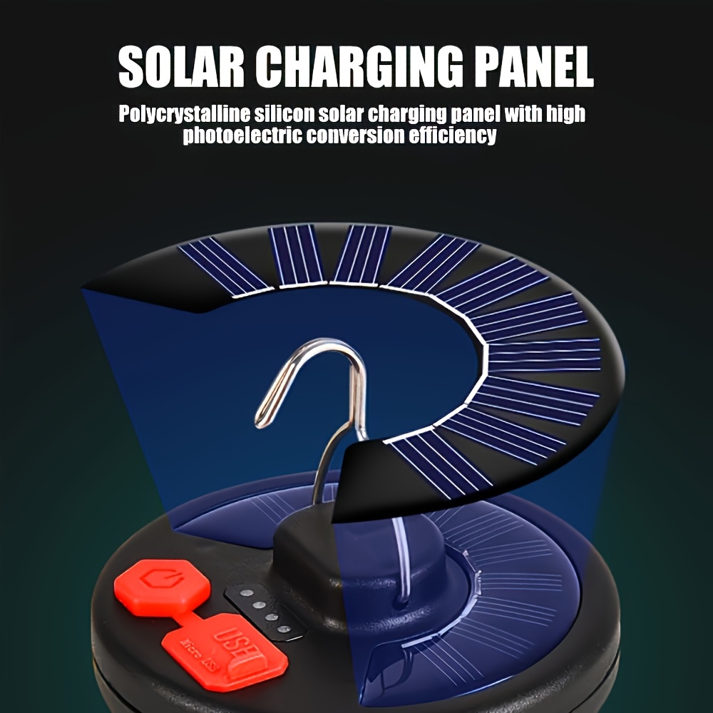 Linterna solar para acampar, l - Led Desk Light Usb reseña y precio