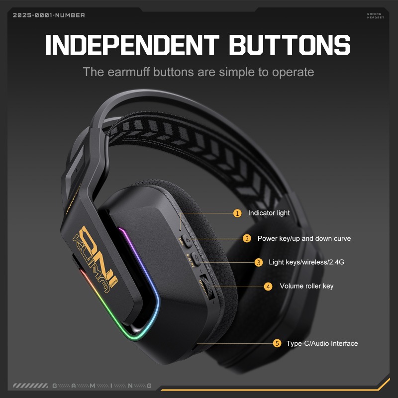 Auriculares para Juegos ONIKUM - Desk Hifi Setup reseña y precio