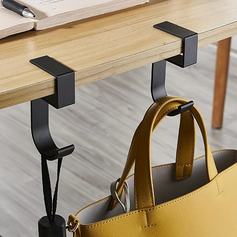 Organizador de ganchos de escr - Desk Setup Black And White reseña y precio