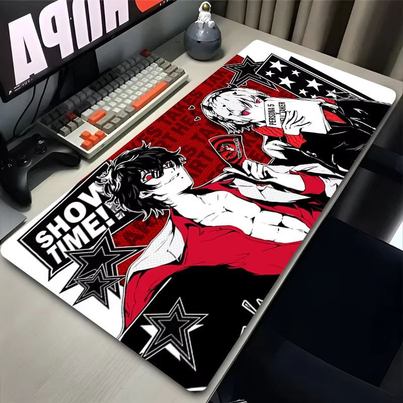 Alfombrilla de ratón para jueg - Desk Setup Black And White reseña y precio