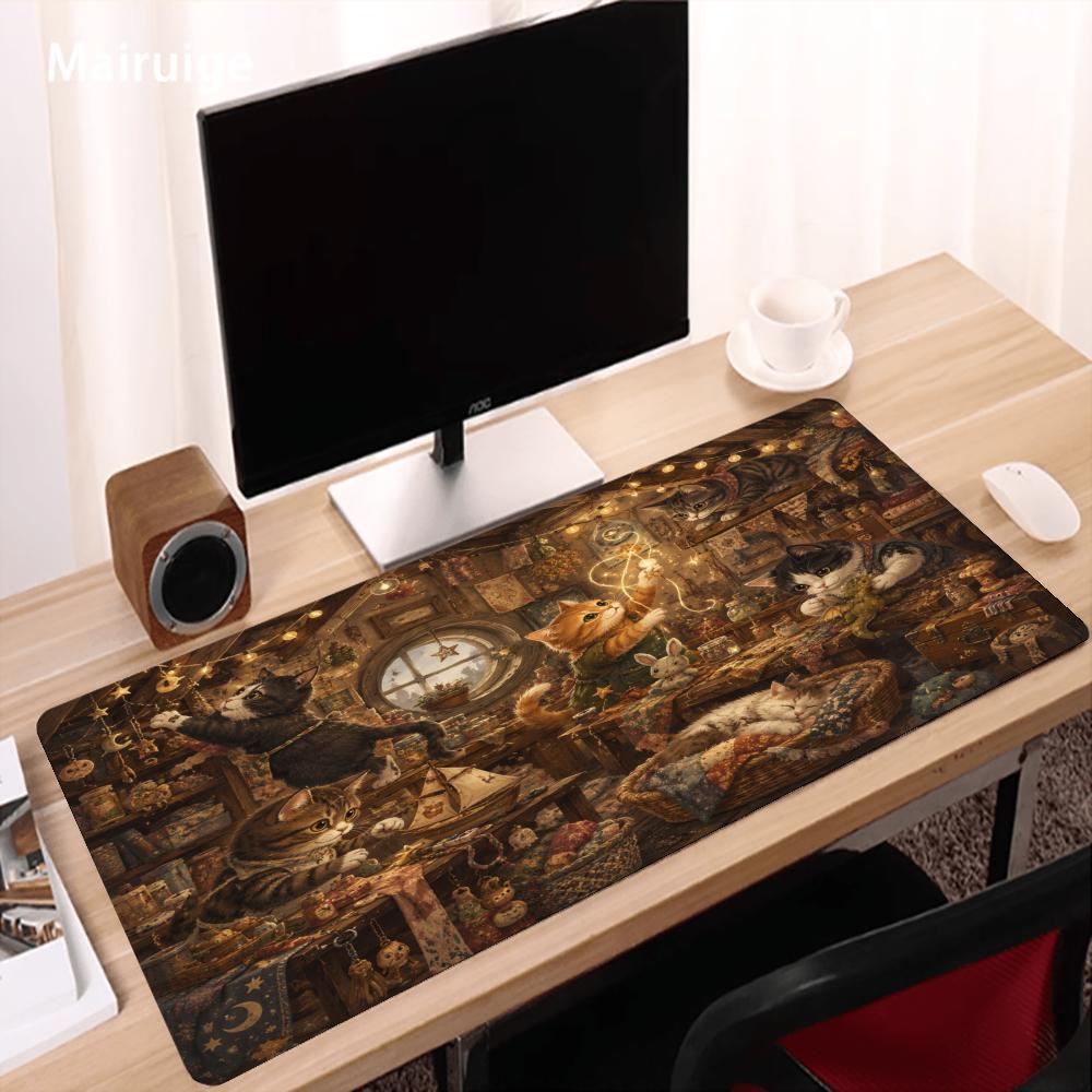 Alfombrilla de ratón para gato - Desk Setup Study reseña y precio