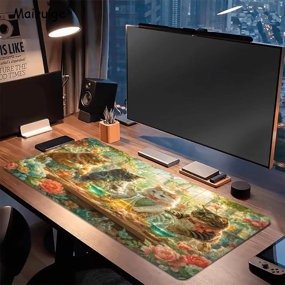 Alfombrilla de ratón para gato - Desk Setup Study reseña y precio