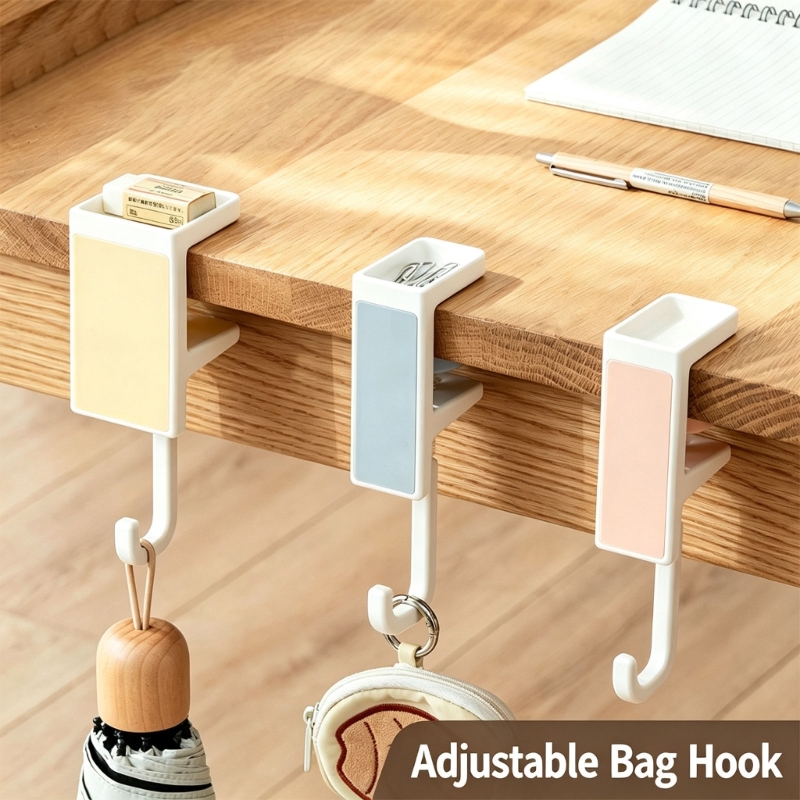 X5XA Colgador bolsas debajo de - Desk Setup Reference reseña y precio