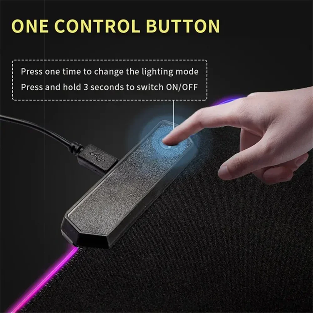 Alfombrilla de escritorio RGB, - Desk Setup Anime reseña y precio