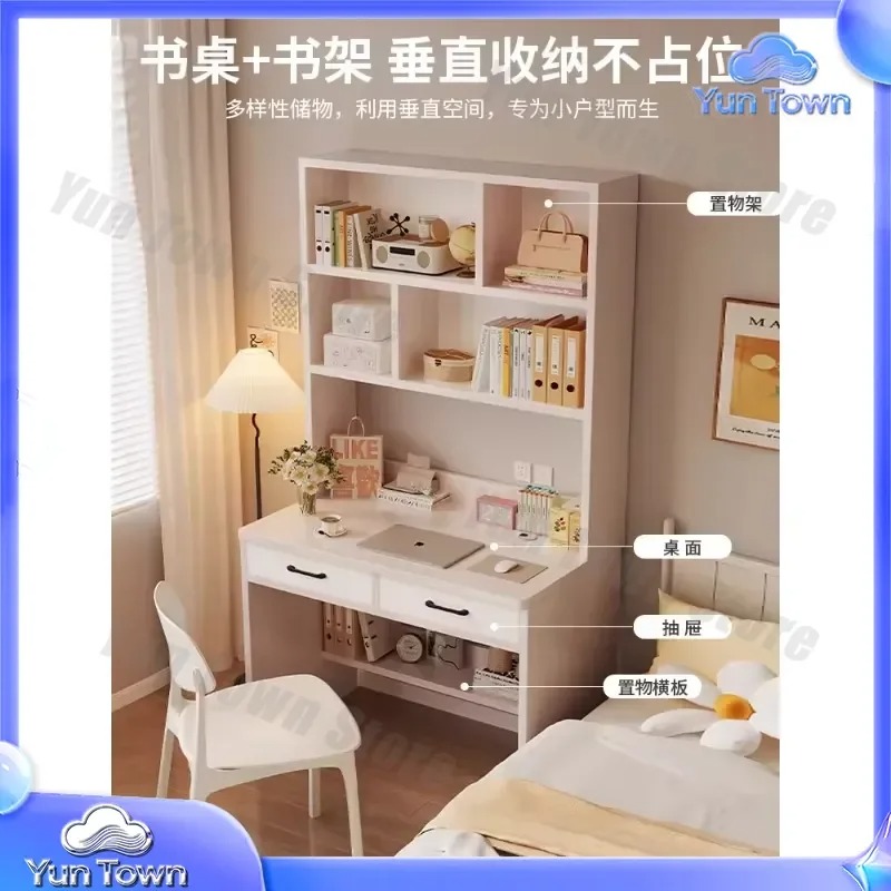Estantería de Madera Maciza pa - Desk Setup Dorm reseña y precio